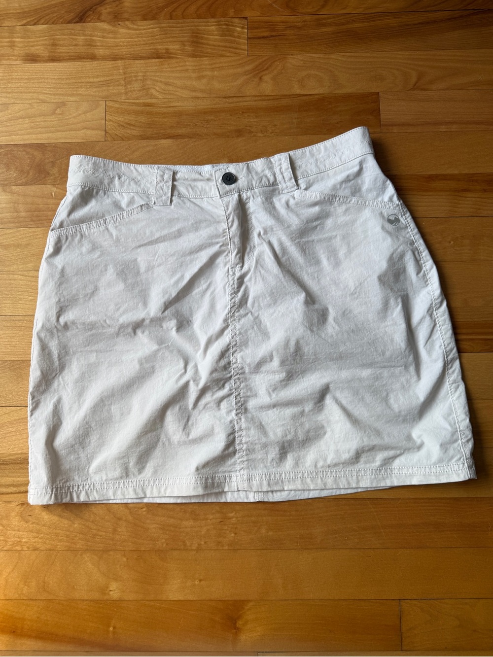Women’s Utility Cargo Skirt – Off‑White